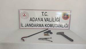 Adana'da çiftlik evinden hırsızlık yaptığı iddia edilen şüpheli yakalandı 