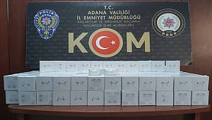 Adana'da gümrük kaçağı 103 cep telefonu ele geçirildi
