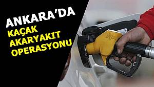 Ankara'da Jandarma ekiplerince 24 ton kaçak akaryakıt ele geçirildi