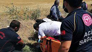 Çorum'un Sungurlu ilçesinde meydana gelen trafik kazasında 2 kişi yaralandı