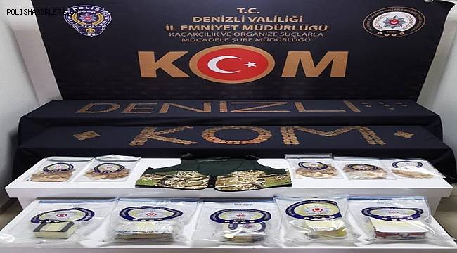 Denizli merkezli 3 ildeki sahte altın ve para operasyonunda 4 kuyumcu tutuklandı
