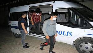 Erzincan'da 6 düzensiz göçmen yakalandı