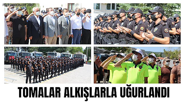 İçişleri Bakan Yardımcısı Ersoy, Muğla Emniyet Müdürlüğü'ndeki uğurlama töreninde konuştu
