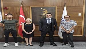 İstanbul Bölge Müdürü Kalaycıoğlu’ndan Engelli Sanatçı Akgün’e Ziyaret