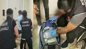 Kocaeli polisinden nefes kesen uyuşturucu operasyonu 12 kilo 900 gram skunk ele geçirildi