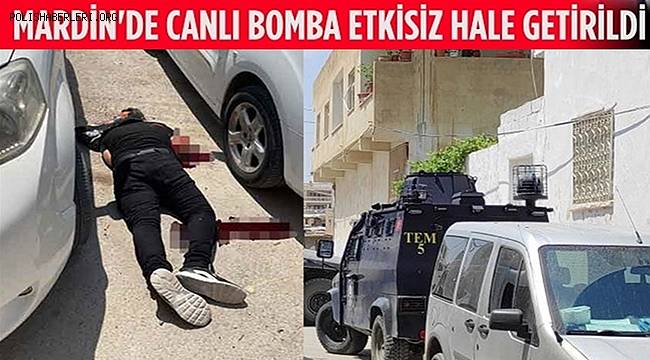 Mardin'de Bombalı Eylem Hazırlığındaki Terörist Etkisiz Hale Getirildi