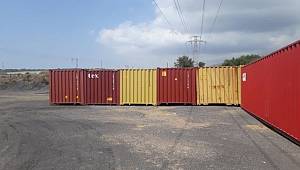 Mersin'de çalınan 17 konteyner Hatay'da bulundu 