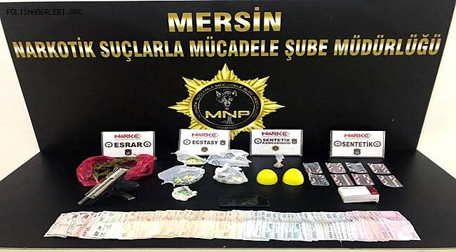 Mersin'de torbacılara şafak operasyonu 7 şüpheli gözaltına alındı