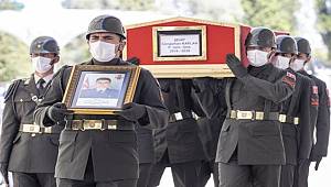 Pençe-Şimşek harekatında şehit düşen Cengizhan Kaplan son yolculuğuna uğurlandı