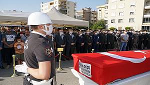 Polis Memuru İbrahim Okçu Son Yolculuğuna Uğurlandı