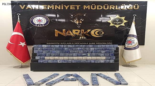 Van Emniyeti Uyuşturucuya Geçit Vermiyor  