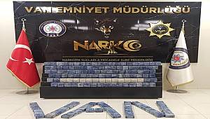 Van Emniyeti Uyuşturucuya Geçit Vermiyor