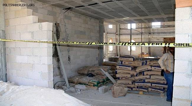 Adana'da inşaat ustası caminin kubbesinden düşerek hayatını kaybetti