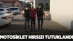 Adana'da motosiklet hırsızı güvercin kafesinde uyurken yakalandı