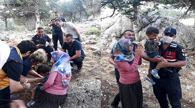 Adana'da ormanda kaybolan minik Günap bulundu