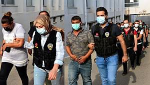 Adana'da uyuşturucu operasyonunda 9 şüpheli tutuklandı