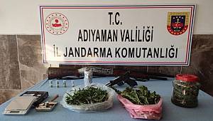 Adıyaman'da uyuşturucu operasyonu