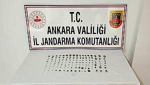 Ankara'da 146 tarihi eserle yakalanan şüpheli gözaltına alındı