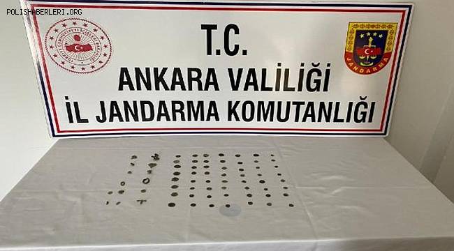 Ankara'da tarihi eser operasyonunda 2 gözaltı