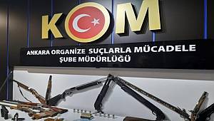 Ankara merkezli Uyuşturucu ve silah ticareti yapan suç örgütüne yönelik operasyon, 29 gözaltı