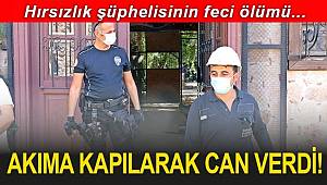 Antalya'da kablo hırsızı akıma kapılarak feci şekilde can verdi
