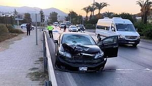 Antalya'da otomobilin çarptığı yaya yaşamını yitirdi