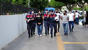 Antalya'da Silah kaçakçıları, Adliyeye çıkartıldı