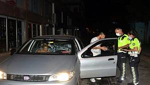Antalya'da sürücülere yönelik trafik ve alkol denetimi