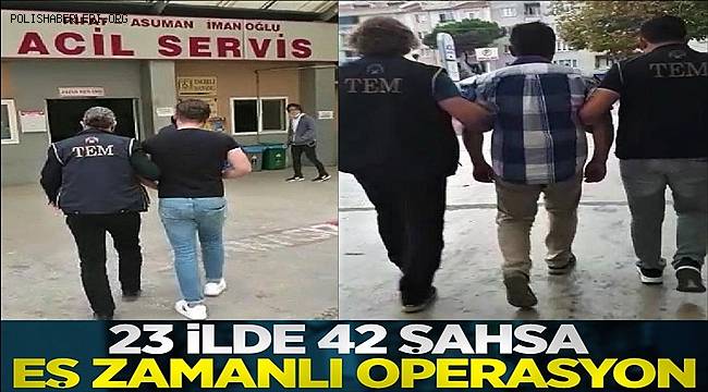 Balıkesir merkezli 23 ilde FETÖ operasyonunda 42 gözaltı kararı