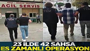 Balıkesir merkezli 23 ilde FETÖ operasyonunda 42 gözaltı kararı