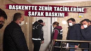 Başkentte uyuşturucu tacirlerine şafak operasyonu 290 gözaltı