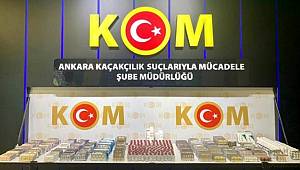 Başkentte yabancı uyruklu bir şahsın üzerinden 31 bin 770 adet tıbbi ilaç bulundu