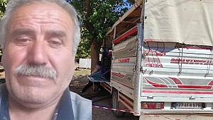Birecik'te durdurmaya çalıştığı kamyoneti ile ağaç arasında sıkışan seyyar satıcı hayatını kaybetti