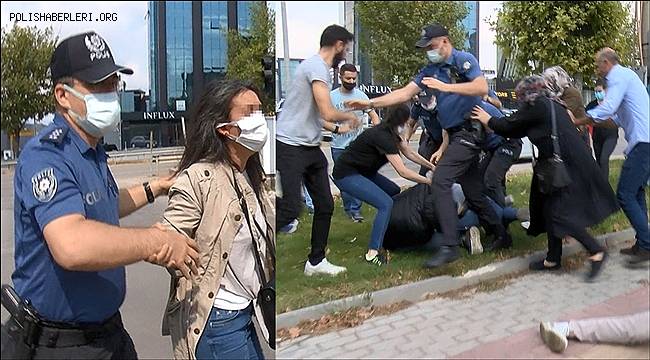 Bursa’da keşif sırasında kadın sürücüye saldırdılar, Polis biber gazıyla müdahale etti