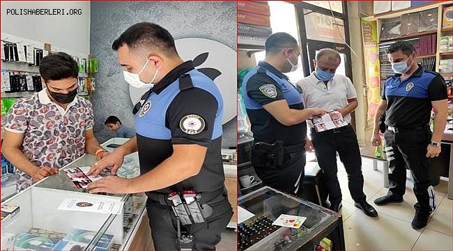 Cizre'de Toplum Destekli Polislerden Vatandaşlara Dolandırıcılık Uyarısı