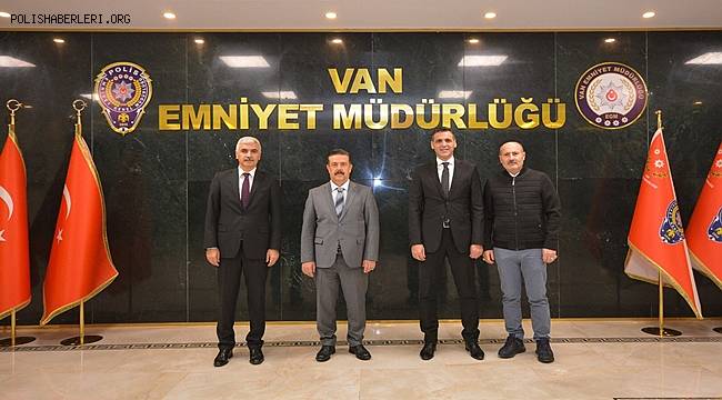 EGM'den Van İl Emniyet Müdürü Atanur AYDIN'a Ziyaret 