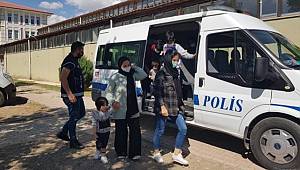 Erzincan'da 16 düzensiz göçmen yakalandı