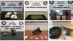 Gaziantep'te 1 haftada uyuşturucudan 20 tutuklama