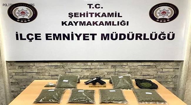 Gaziantep'te 3 kilo bonzai ele geçirildi 
