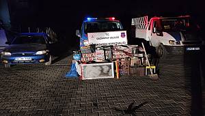 Gaziantep'te bağ evini boşaltan şahıslar, JASAT'tan kaçamadı