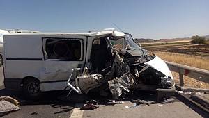 Gaziantep'te feci kazada 2'si ağır 10 kişi yaralandı