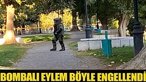 Gaziantep'teki bombalı eylem girişimi polisin dikkatiyle engellendi