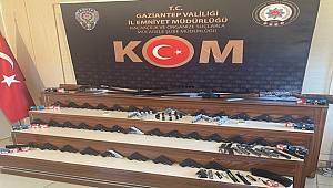 Gaziantep ve Kilis'te silah kaçakçılığı operasyonunda 24 şüpheli yakalandı