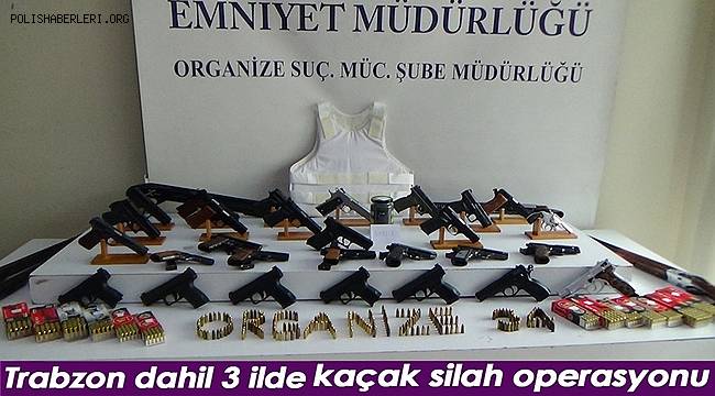 İstanbul merkezli 3 ilde silah kaçakçılığına yönelik operasyonda 23 kişi gözaltına alındı