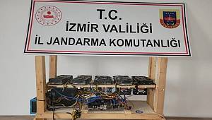 İzmir'de kripto para madenciliğinde kullanılan cihazlar ele geçirildi