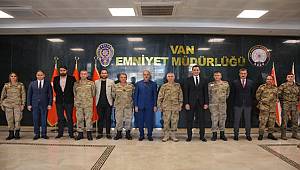 Jandarma Komutanı Hüseyin Bekmez'den Emniyet Müdürü Atanur Aydın'a Ziyaret