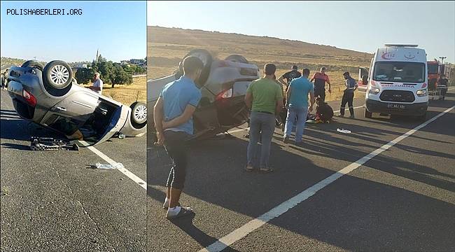 Mardin'de meydana gelen trafik kazasında 2 kişi yaralandı