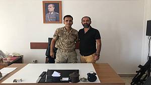 Mardin Temsilcimiz Mehmet Polat'tan Karakol Komutanı Gezer'e Ziyaret