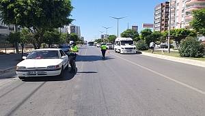 Mersin'de çevreyi rahatsız eden 2 bin 139 araç trafikten men edildi