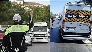 Mersin'de okul servislerine sıkı denetim